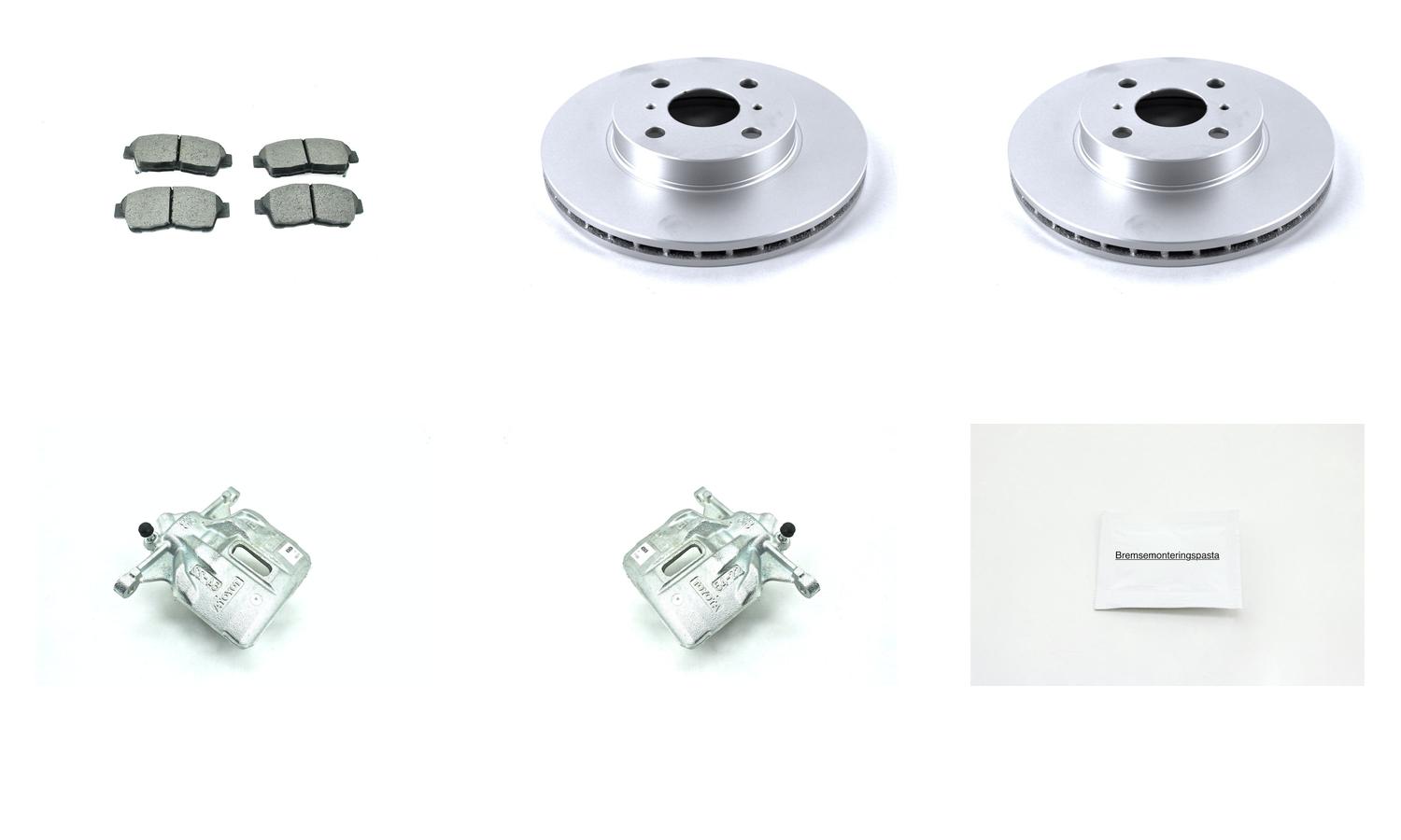 Bremsesett med calipere til Toyota