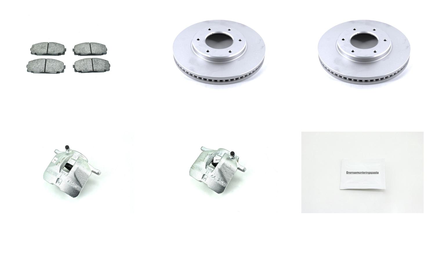 Bremsesett med calipere