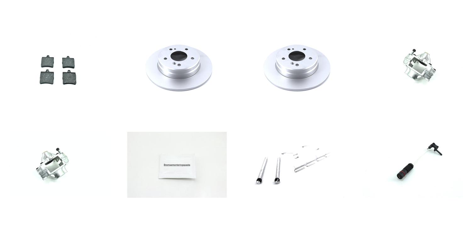 Bremsesett med calipere til Mercedes-Benz