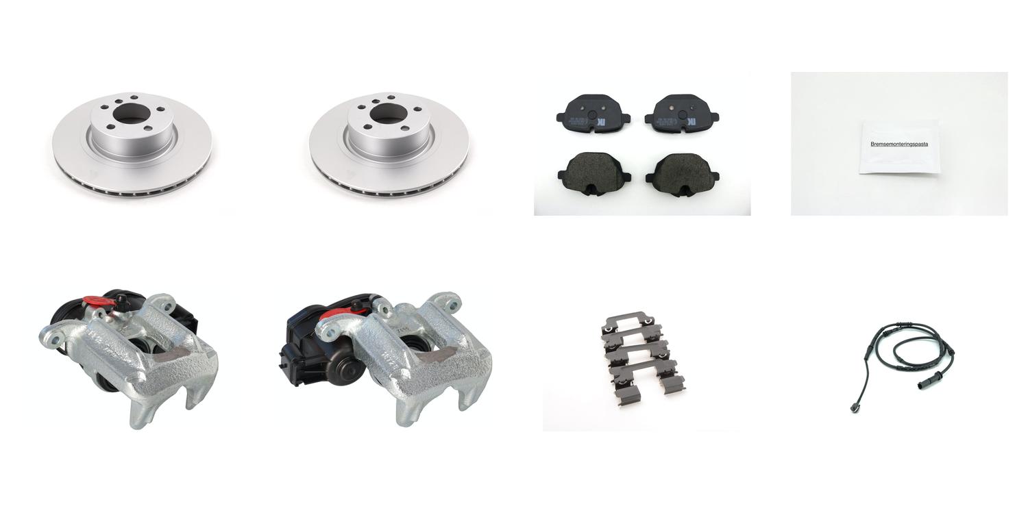 Bremsesett med calipere