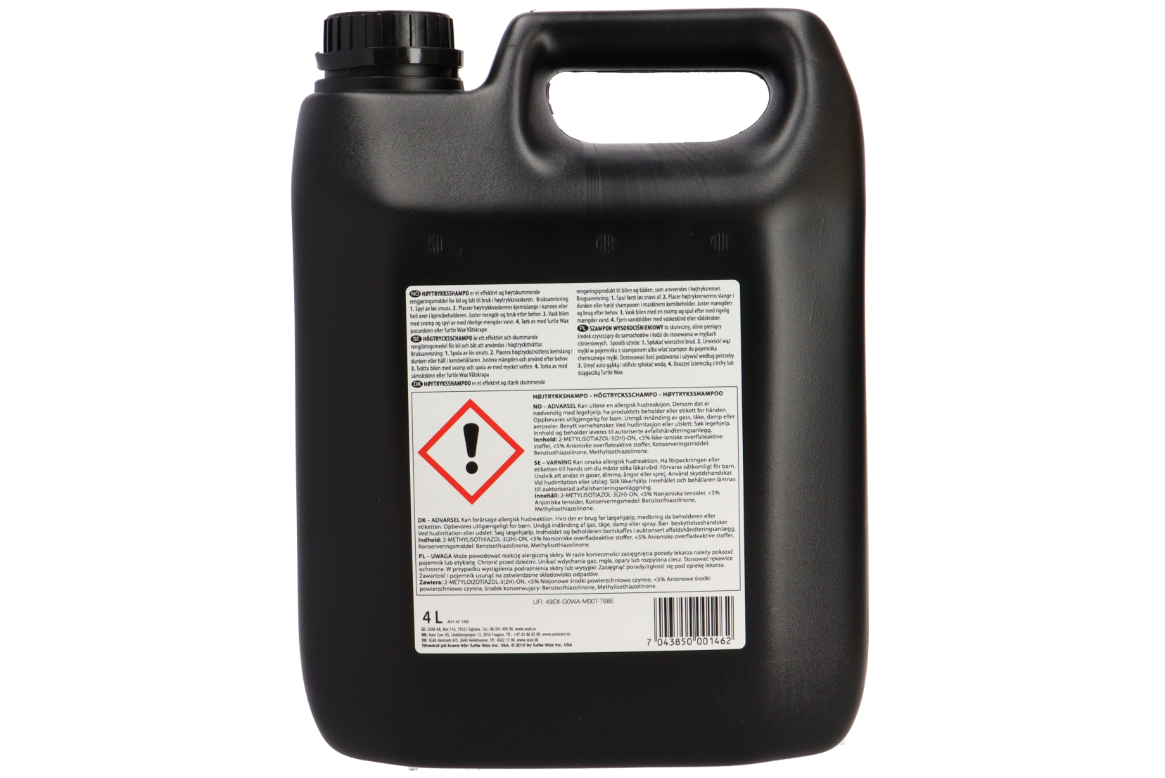 Turtle Wax Høytrykkshampo