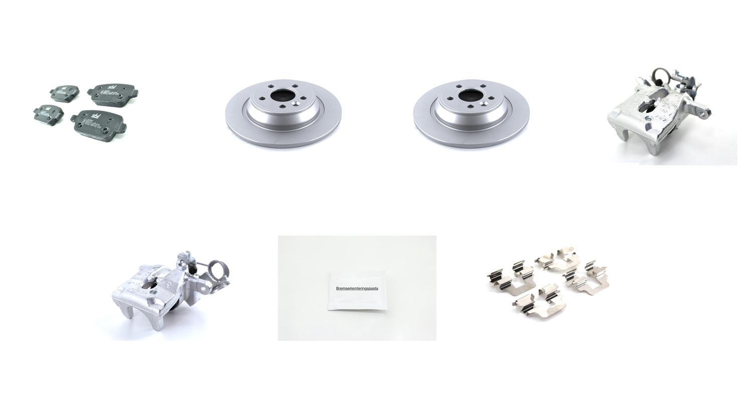 Bremsesett med calipere