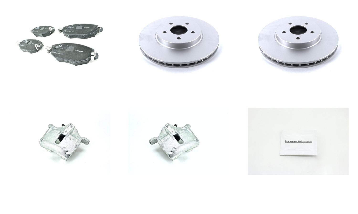 Bremsesett med calipere