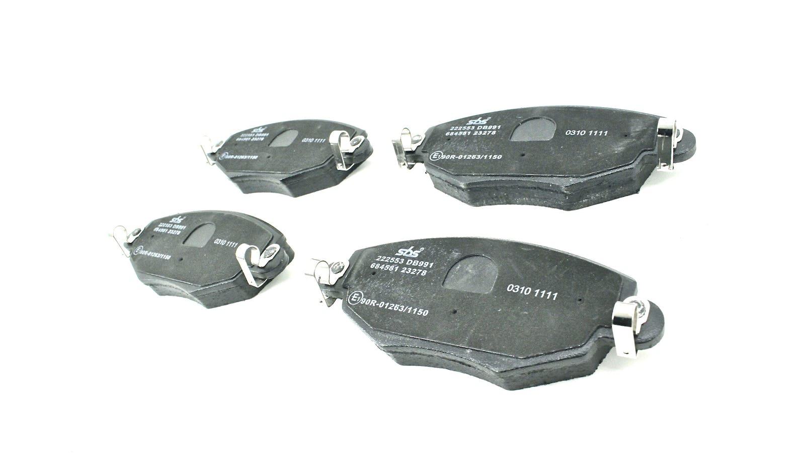 Bremsesett med calipere