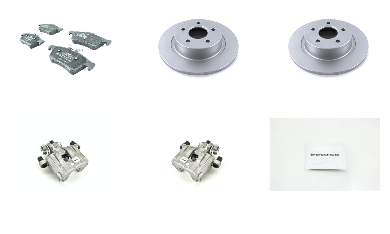 Bremsesett med calipere