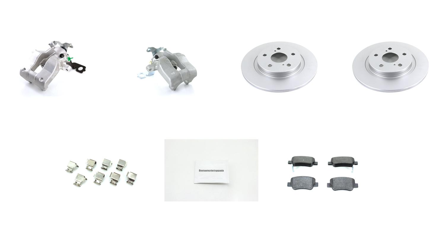 Bremsesett med calipere