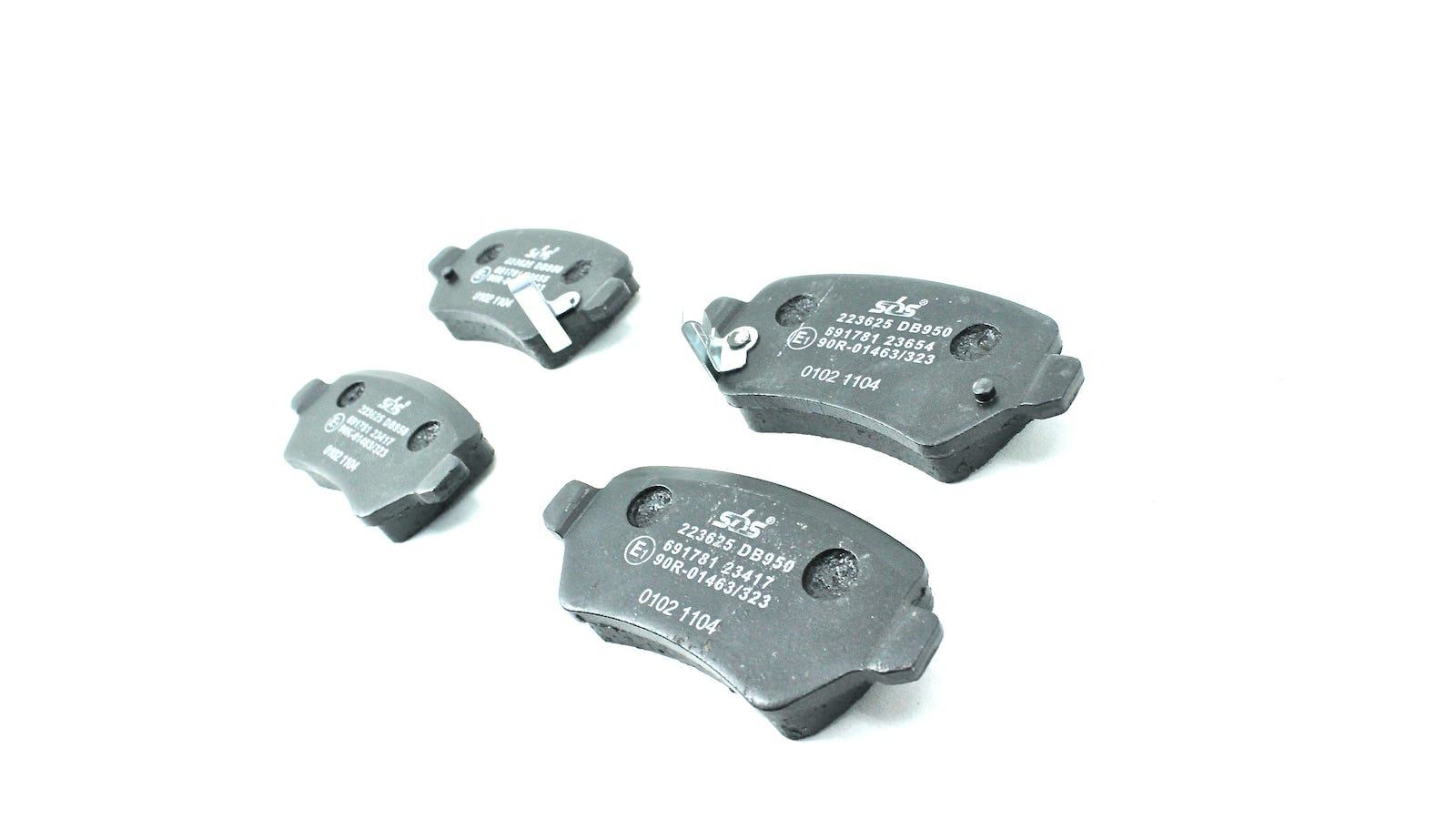 Bremsesett med calipere