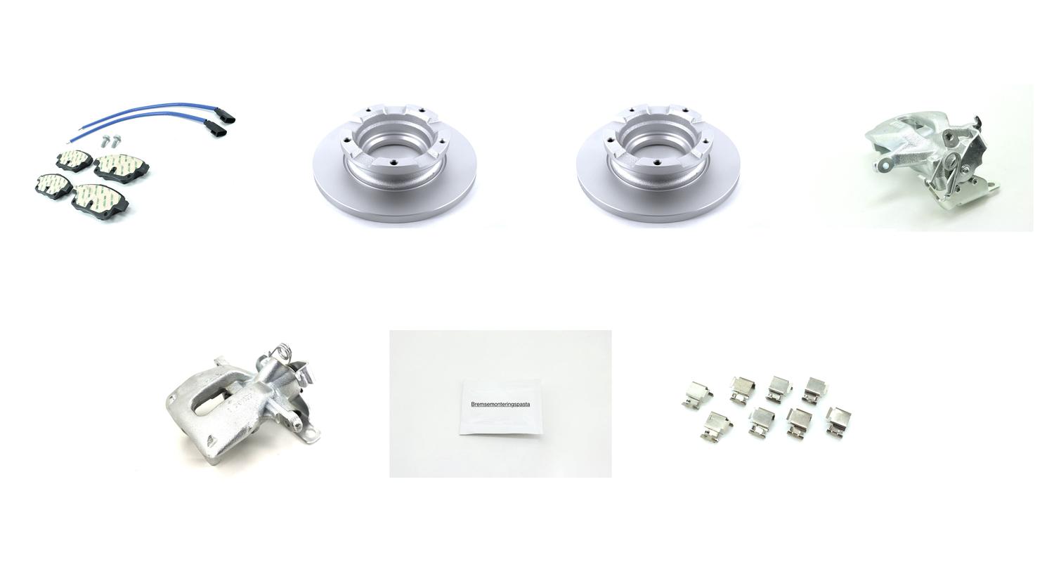 Bremsesett med calipere