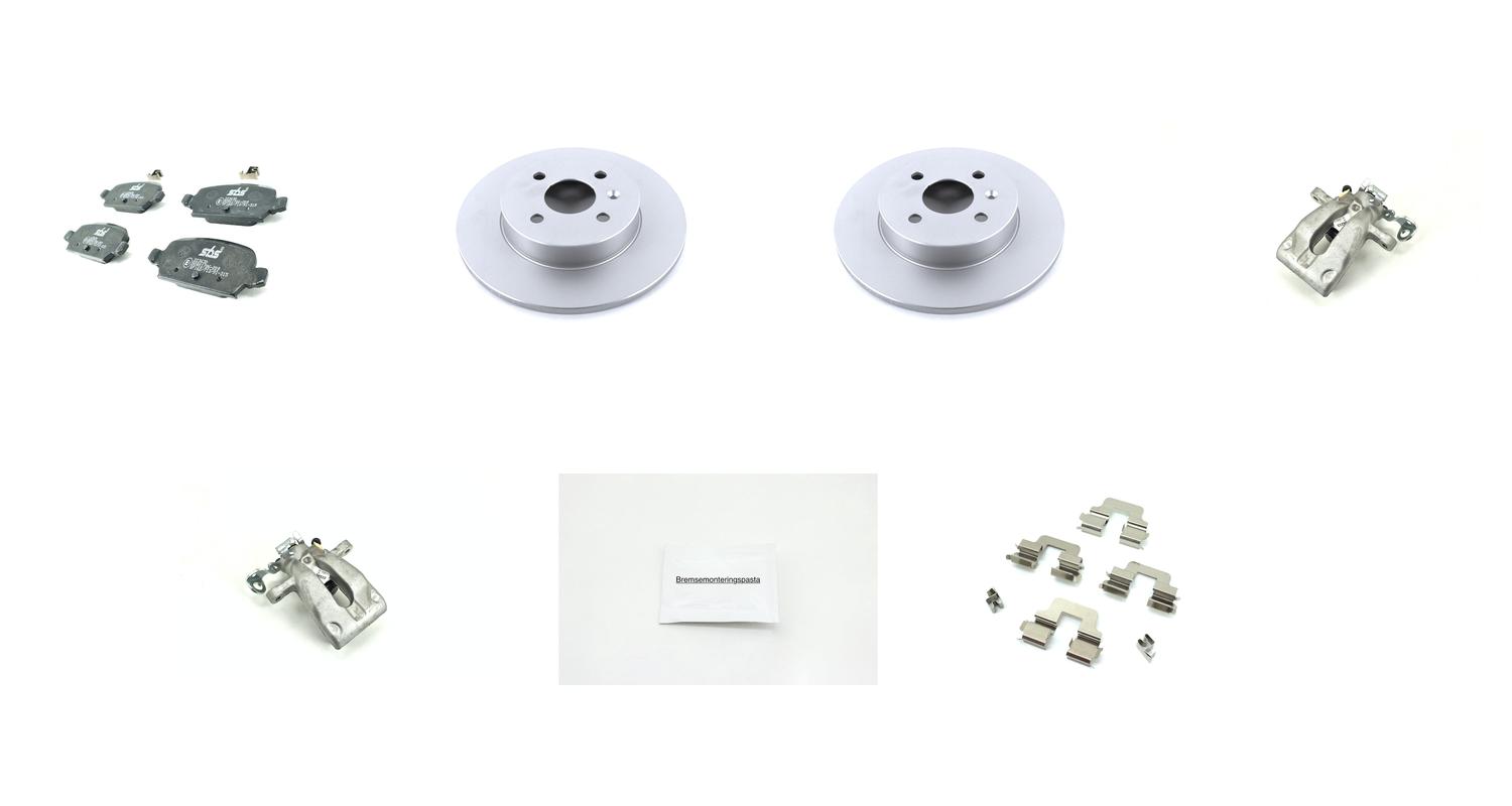 Bremsesett med calipere