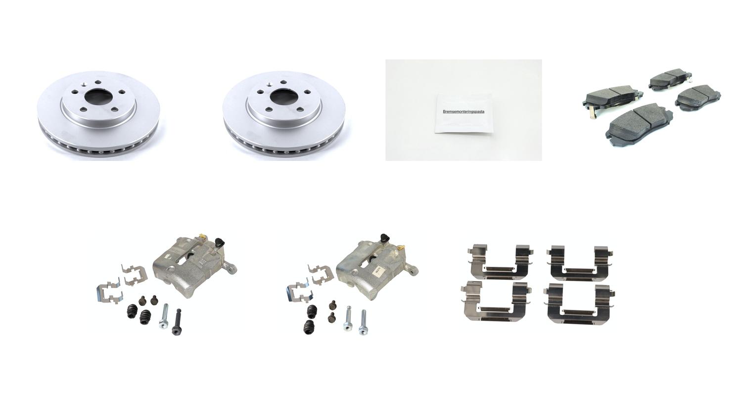 Bremsesett med calipere til SAAB
