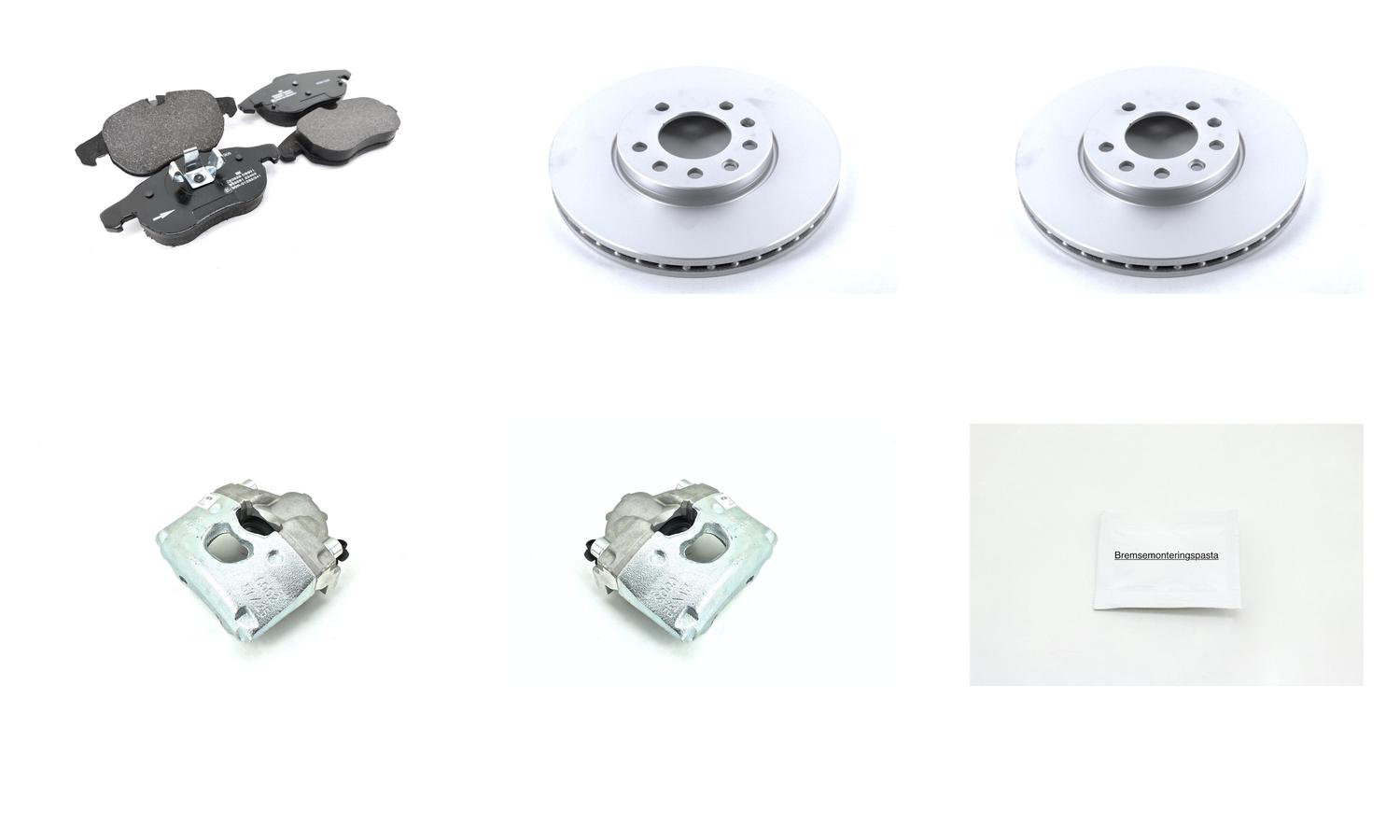 Bremsesett med calipere