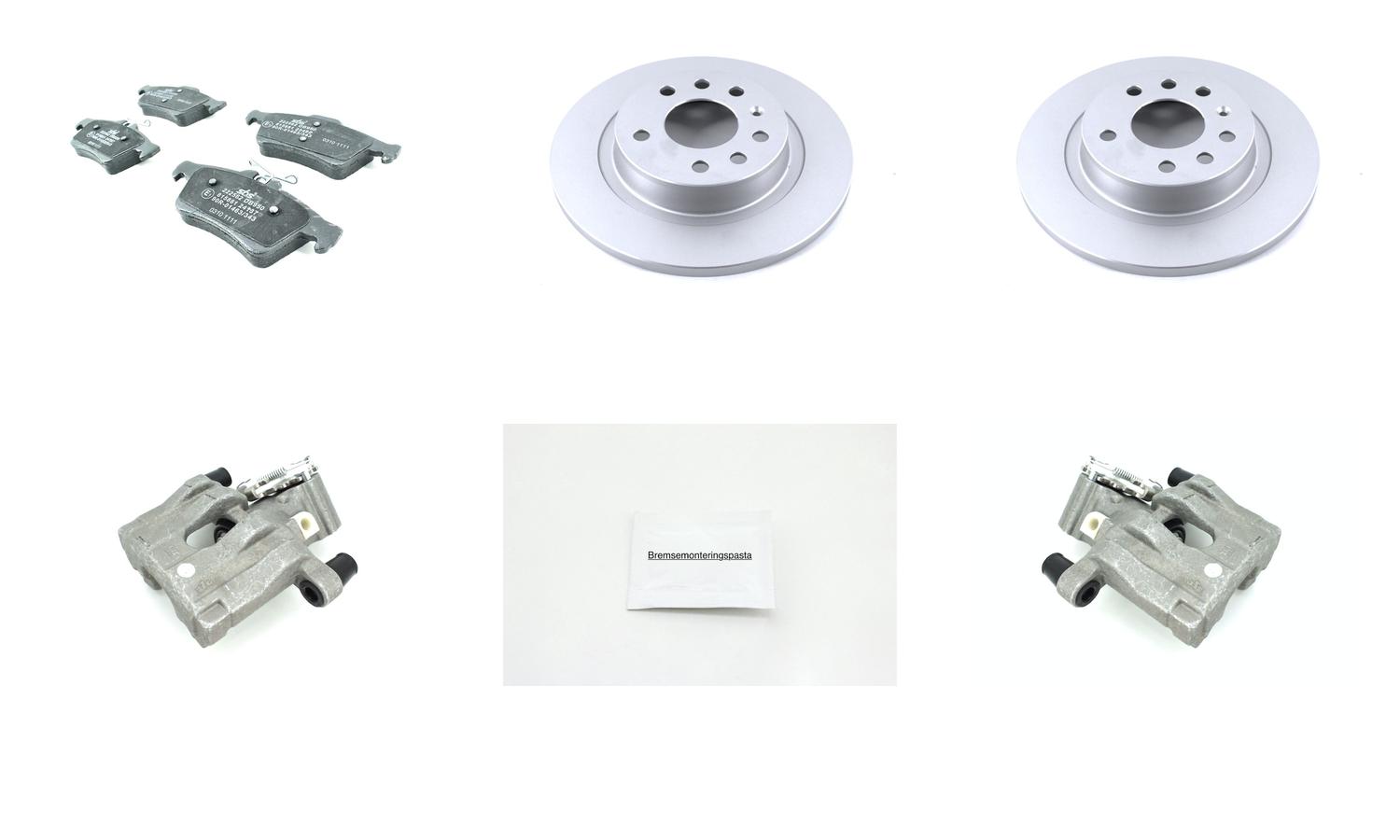 Bremsesett med calipere