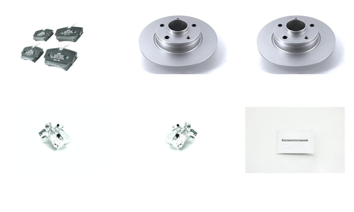 Bremsesett med calipere