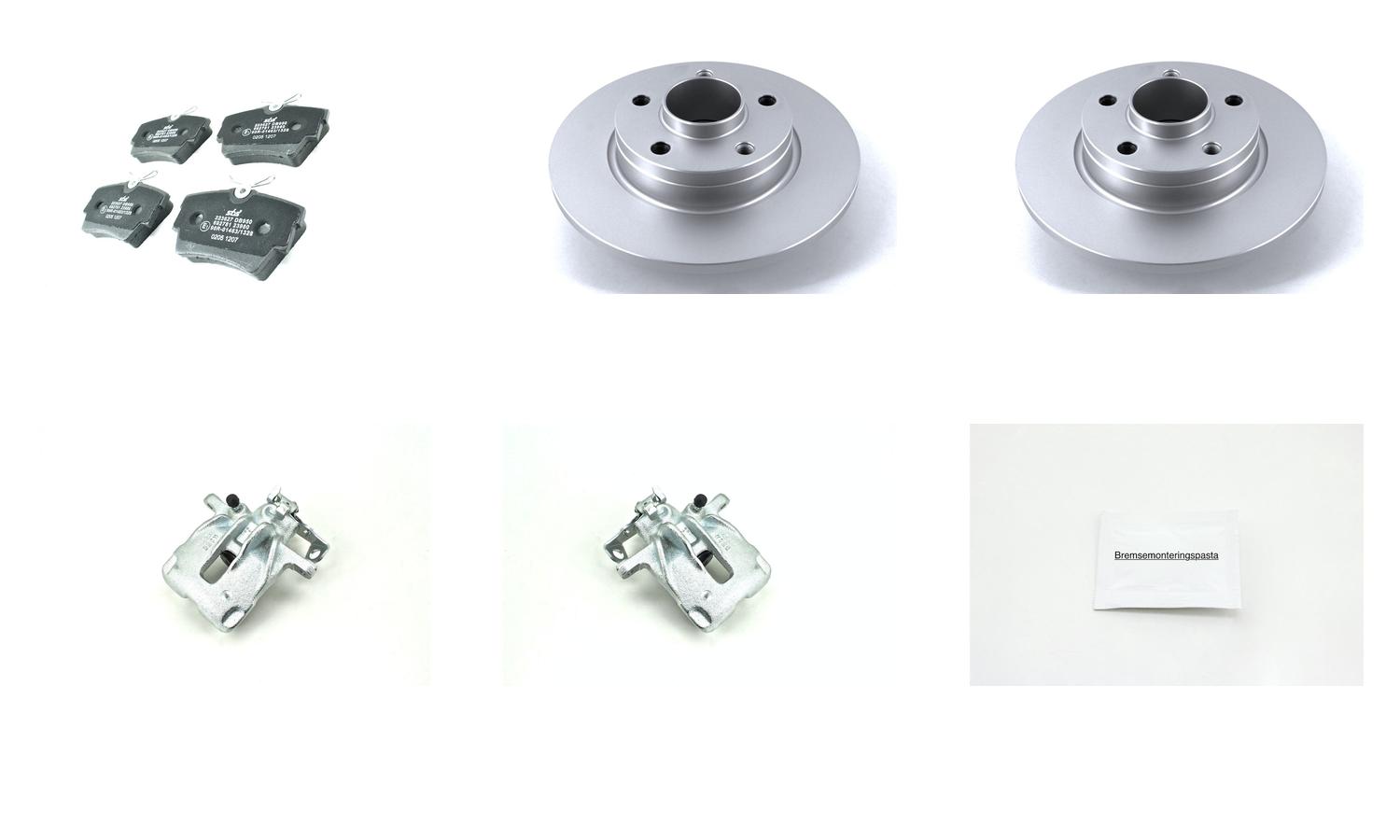 Bremsesett med calipere