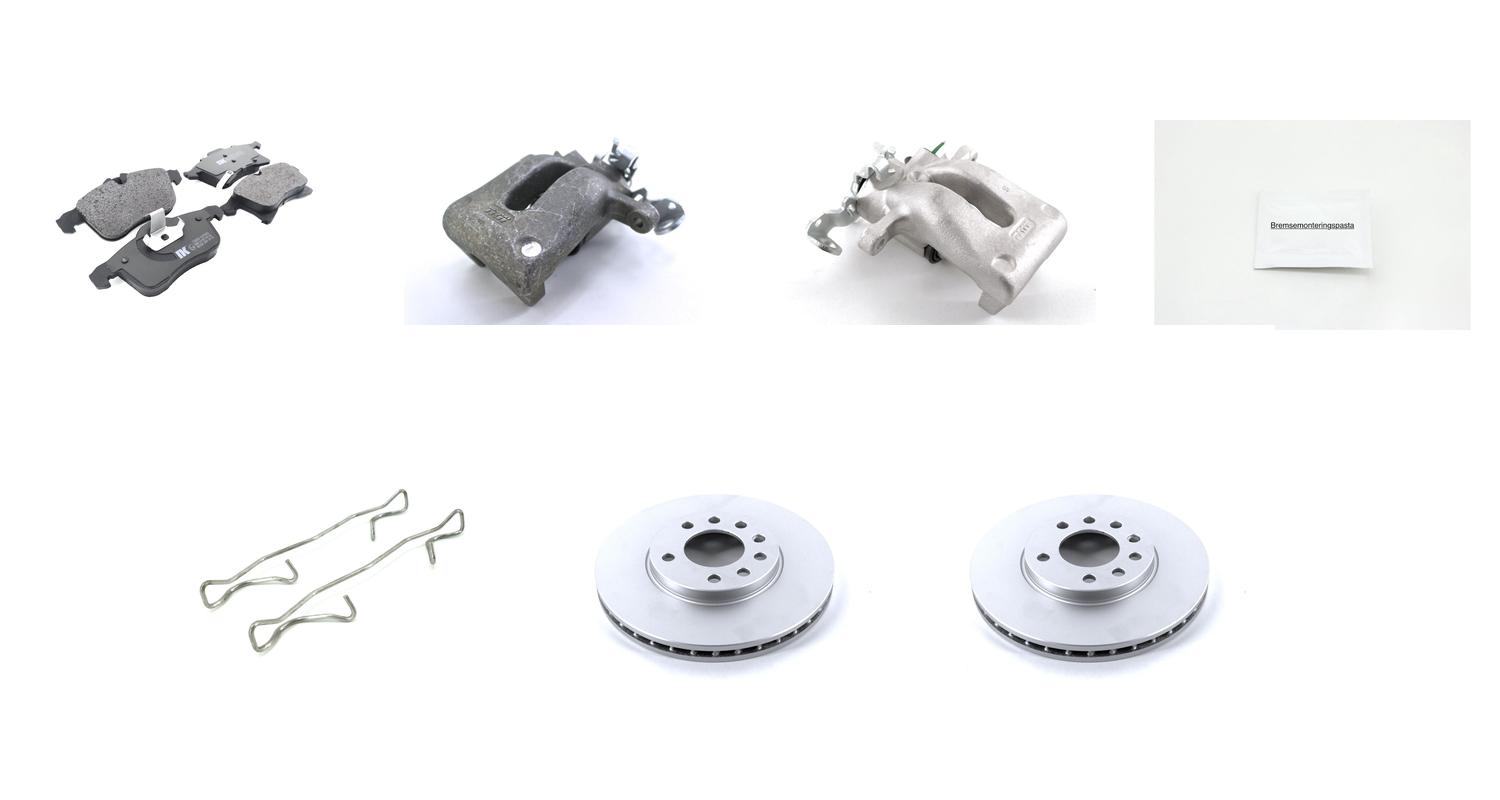 Bremsesett med calipere