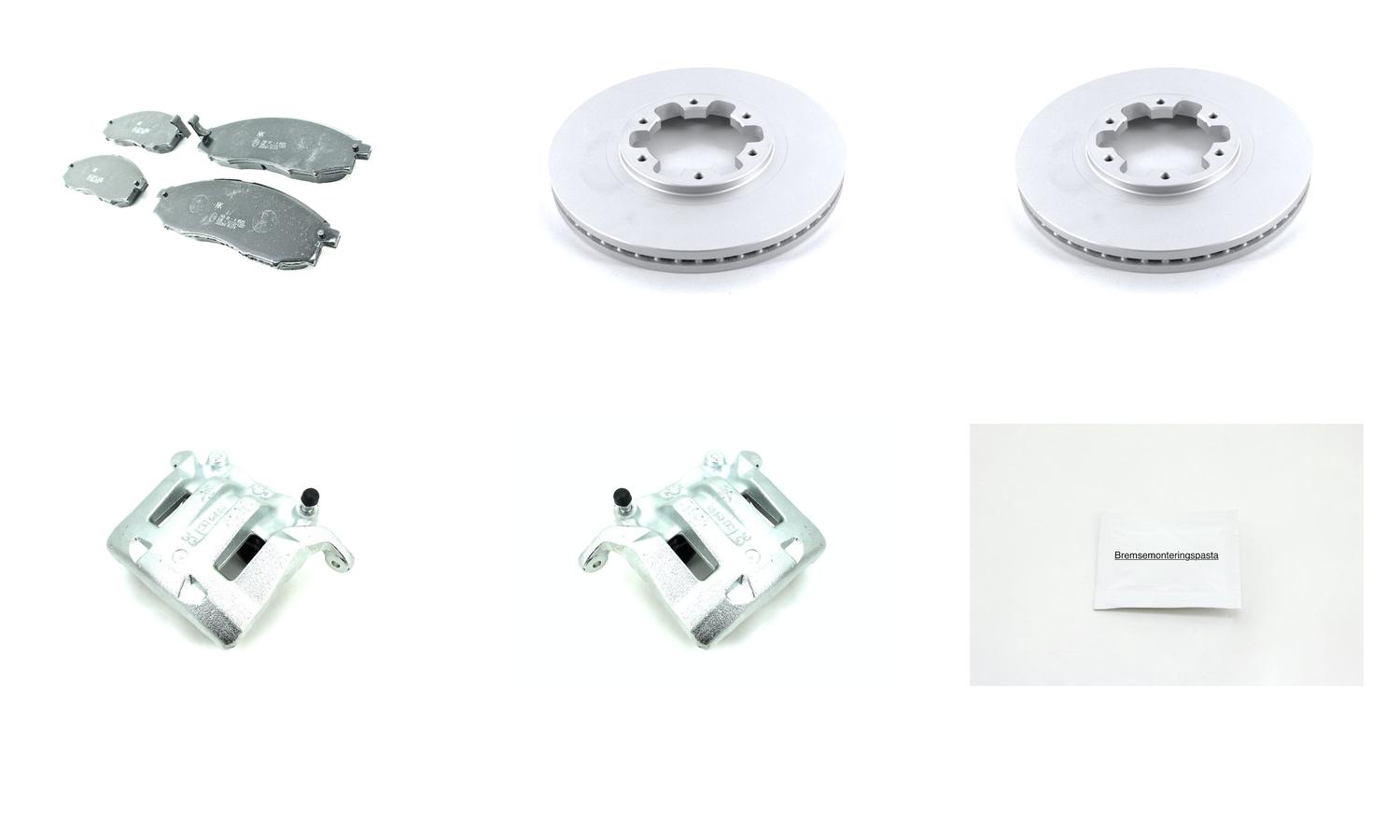 Bremsesett med calipere