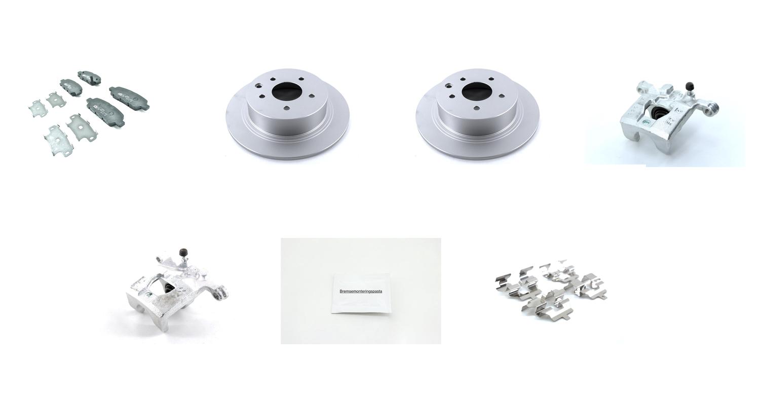 Bremsesett med calipere