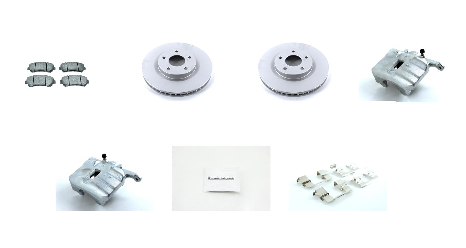 Bremsesett med calipere
