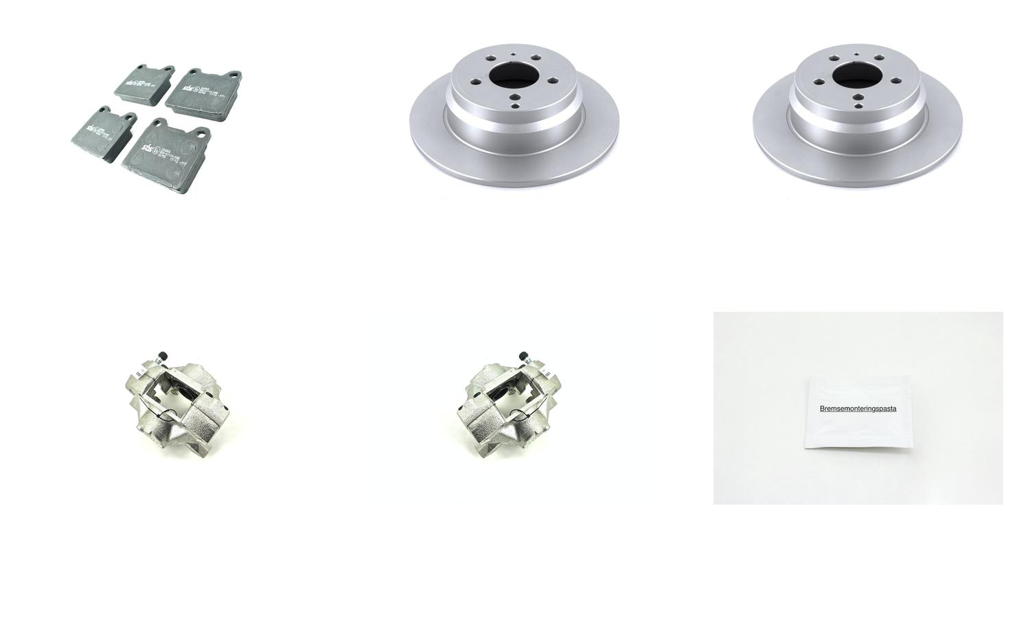 Bremsesett med calipere