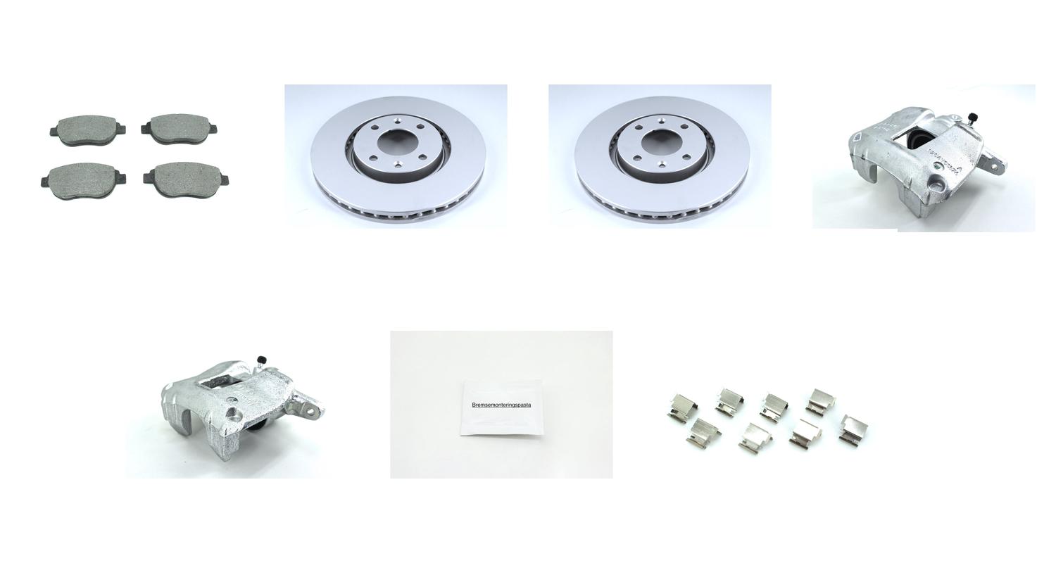 Bremsesett med calipere