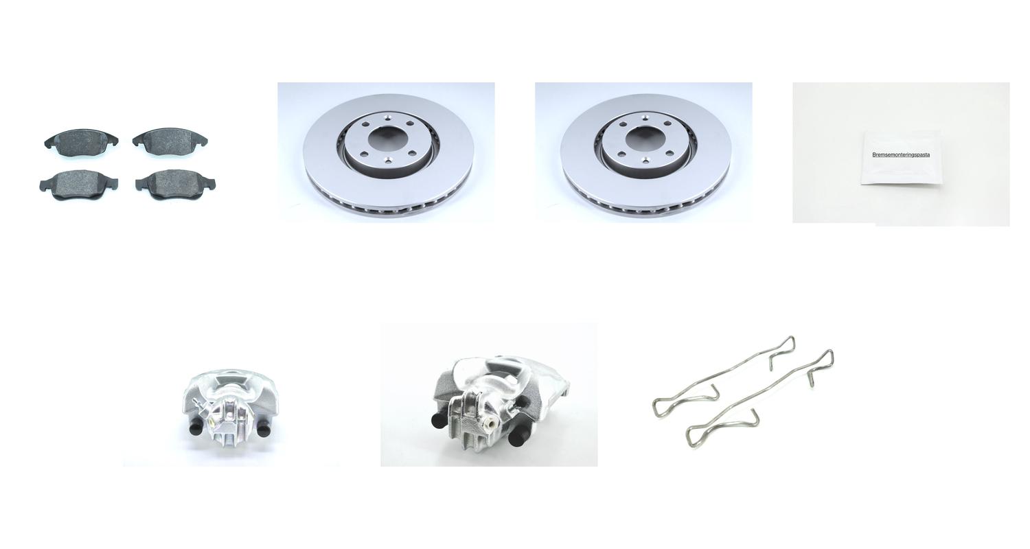 Bremsesett med calipere