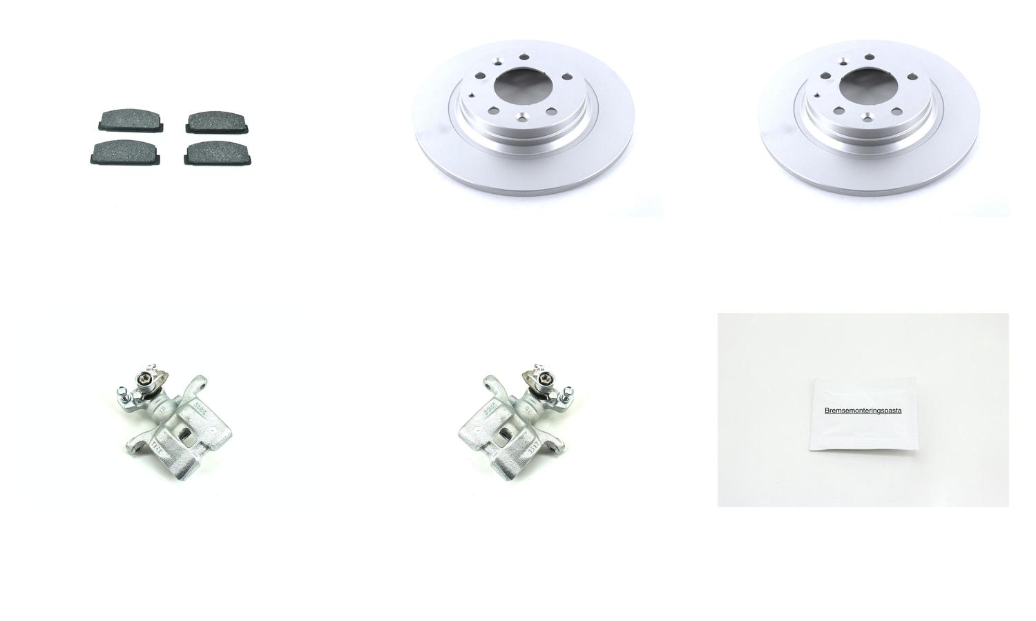 Bremsesett med calipere til Mazda