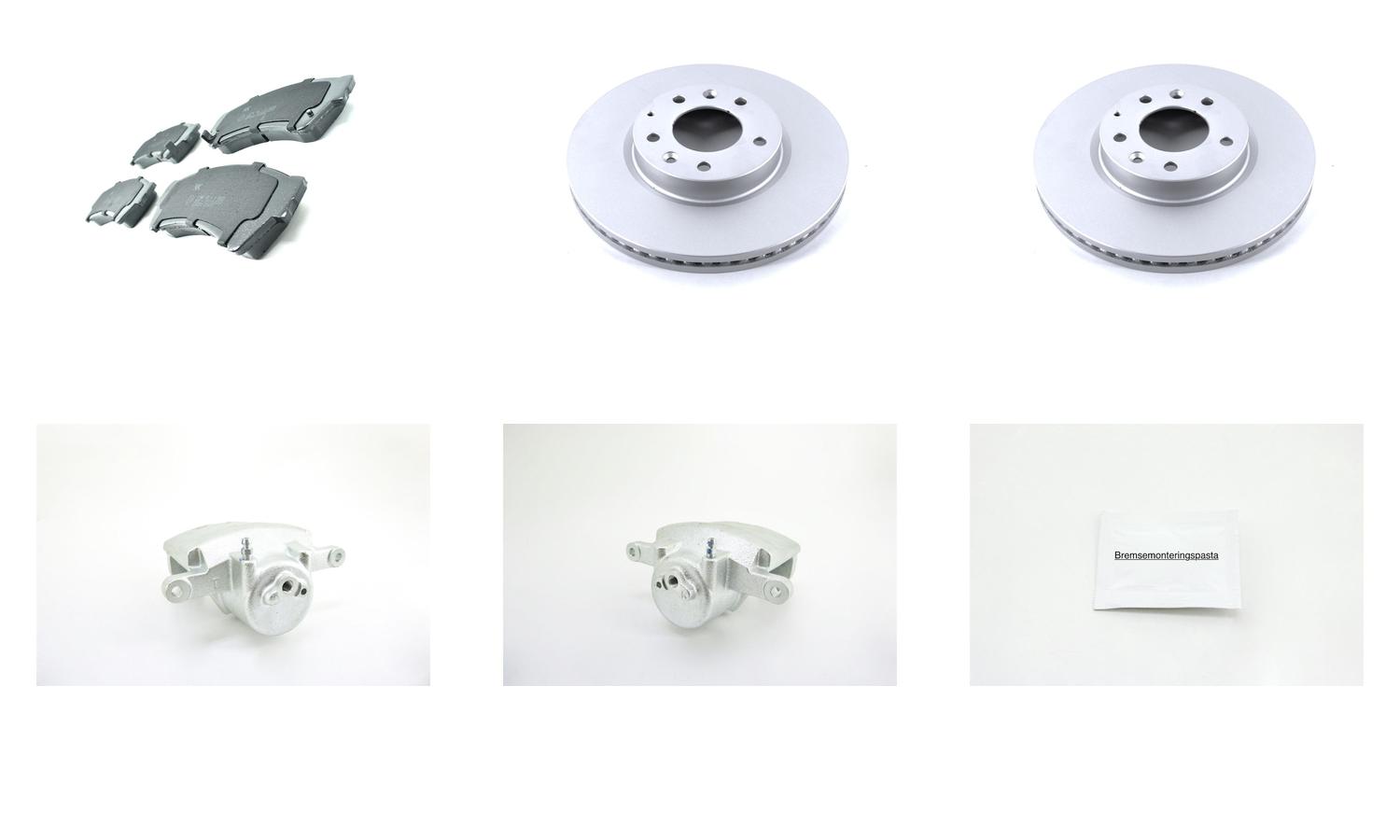 Bremsesett med calipere til Mazda