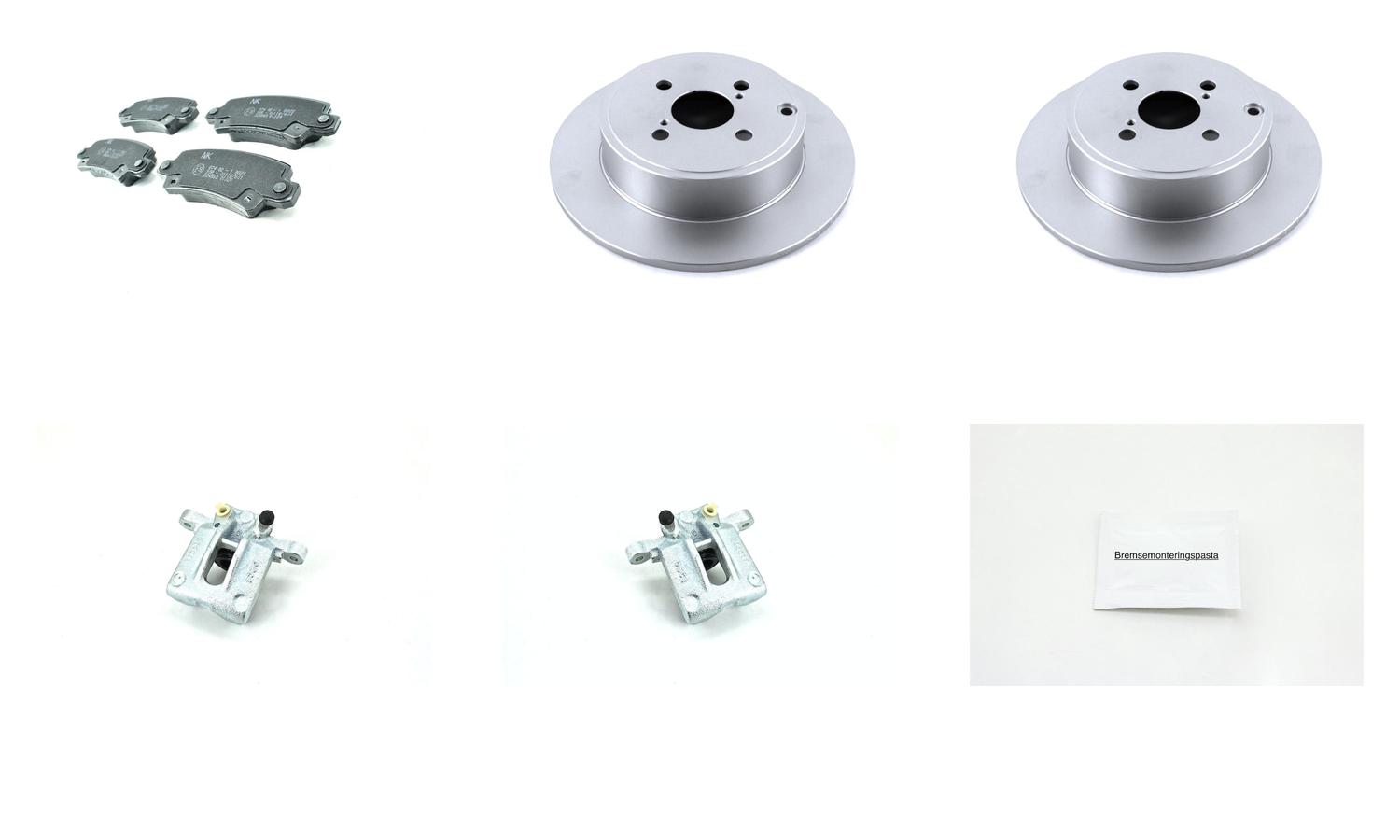 Bremsesett med calipere