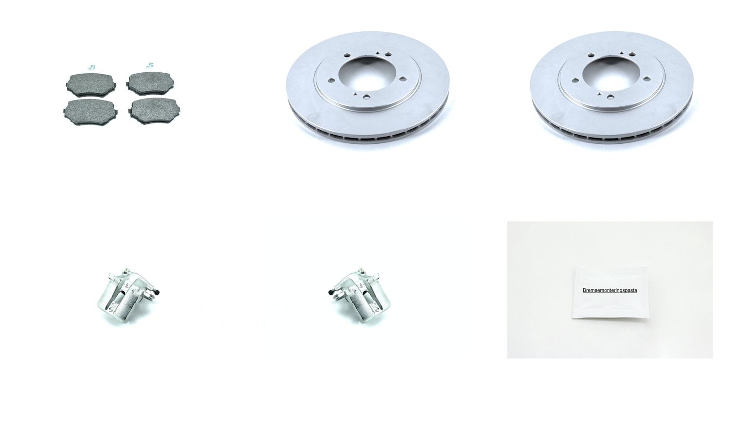 Bremsesett med calipere