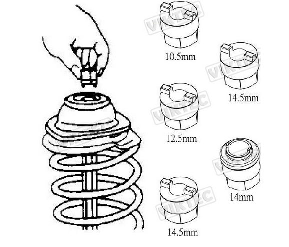 Støtdemper verktøy