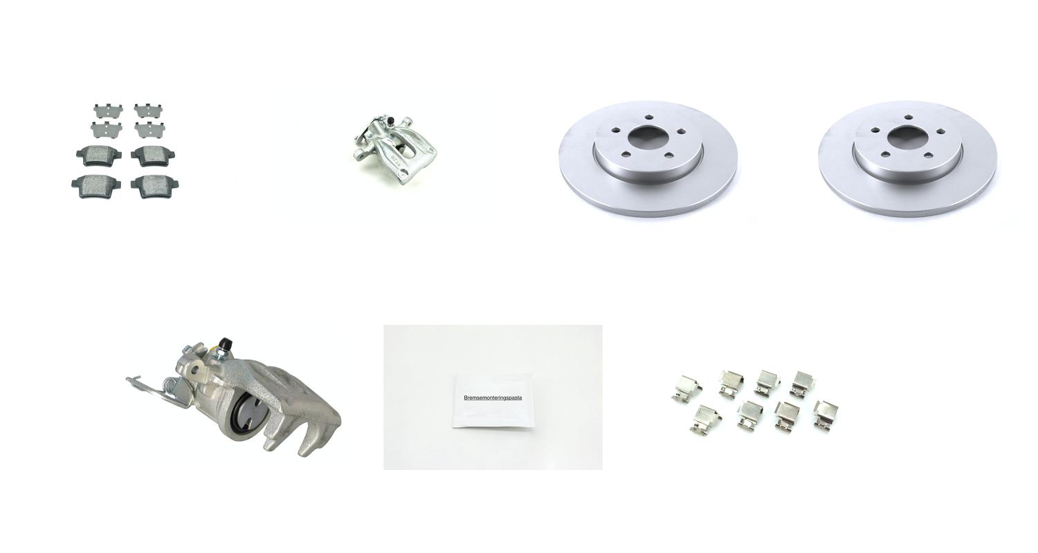 Bremsesett med calipere