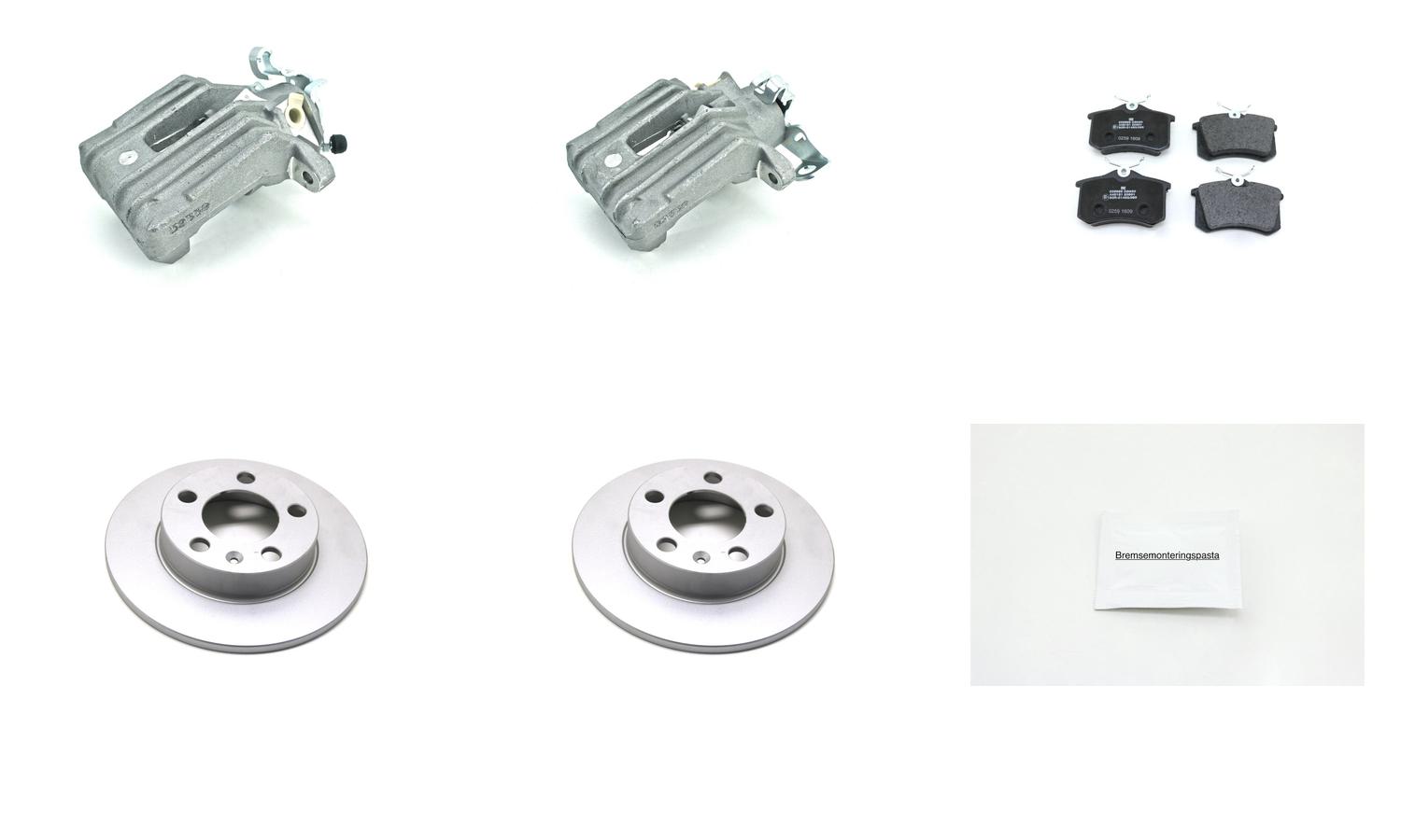 Bremsesett med calipere