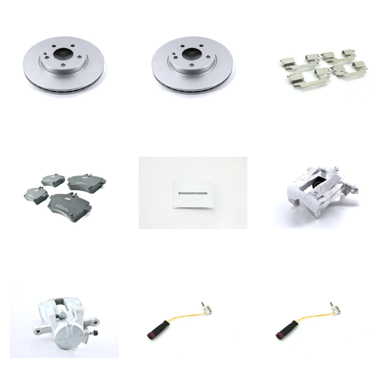 Bremsesett med calipere