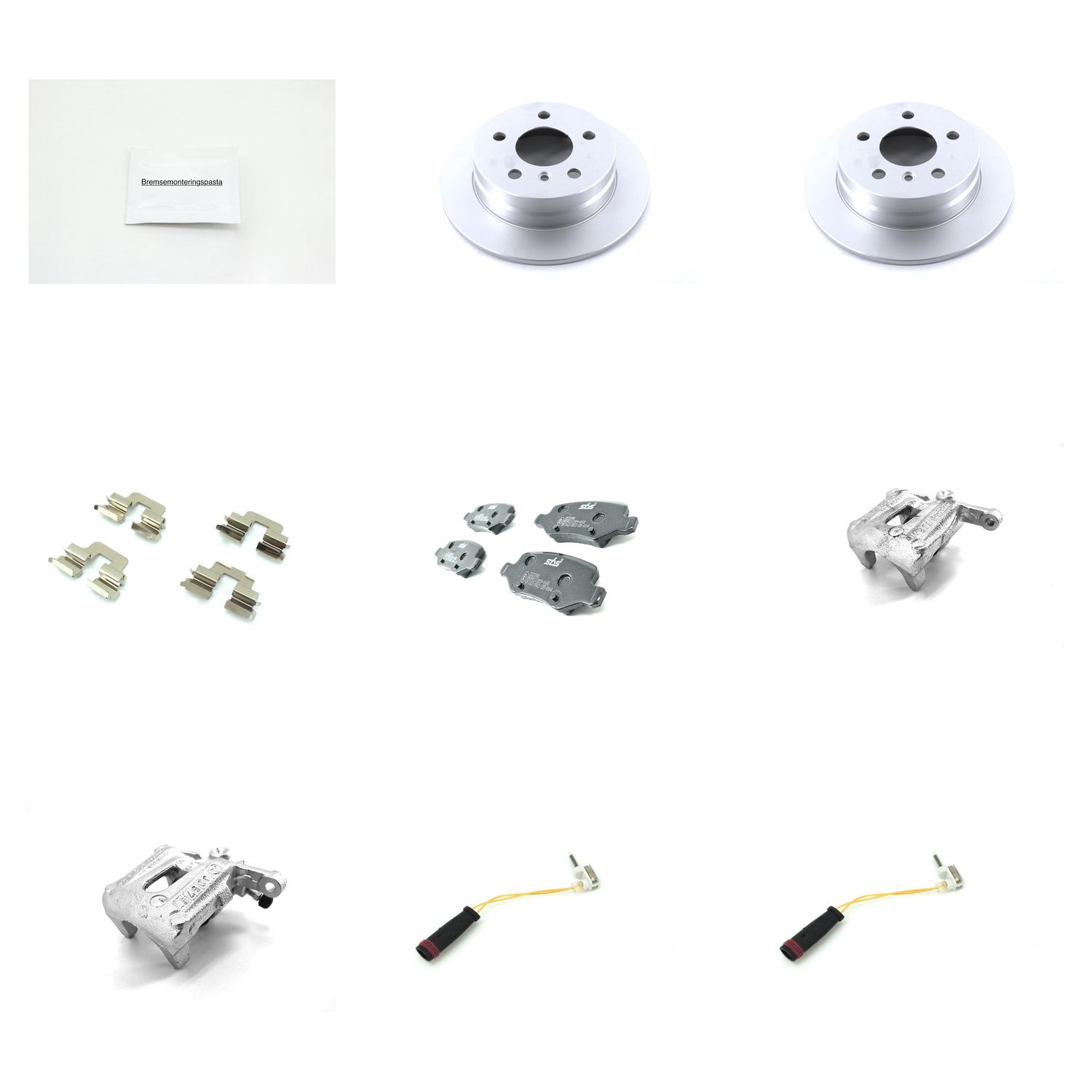 Bremsesett med calipere