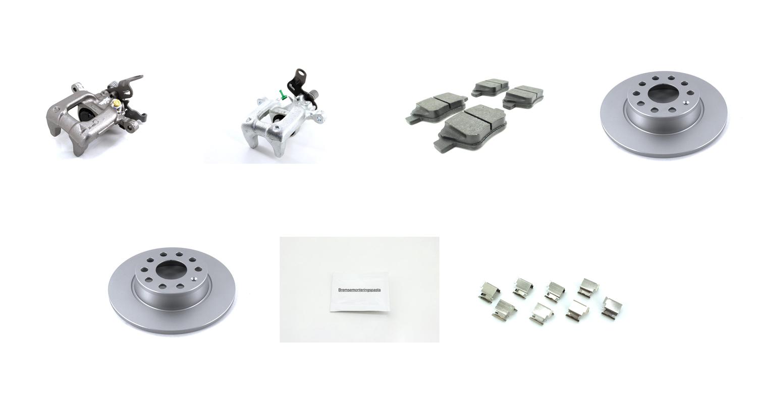 Bremsesett med calipere