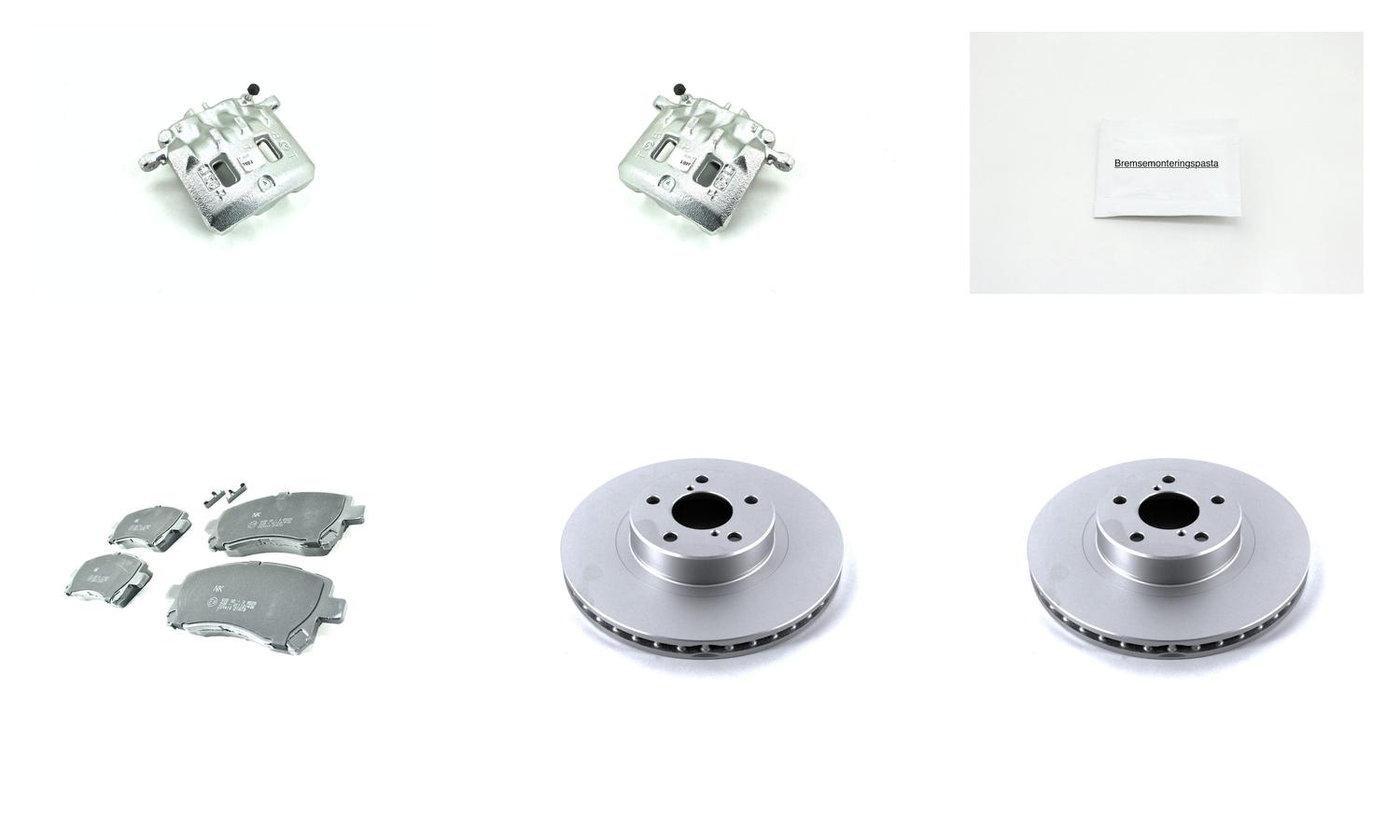 Bremsesett med calipere