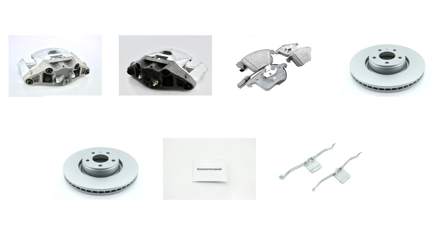 Bremsesett med calipere