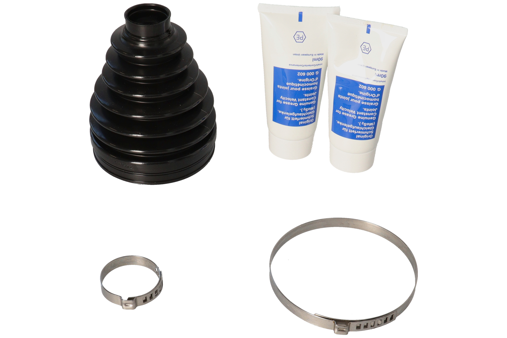 Drivakselmansjett ytre