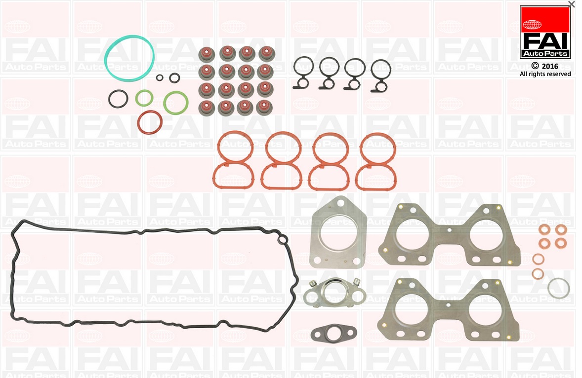 Pakning, slipe/toppsett