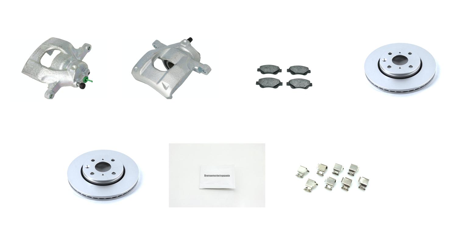 Bremsesett med calipere