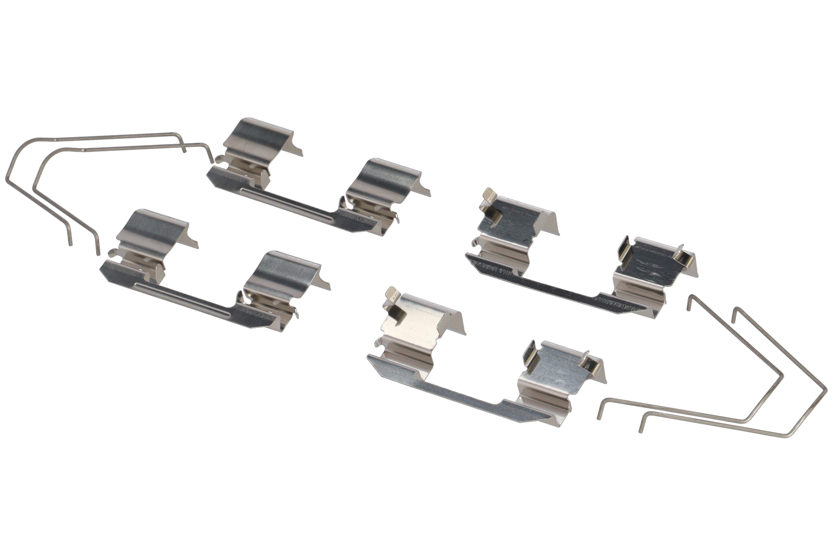 Bremseklosser, monteringssett