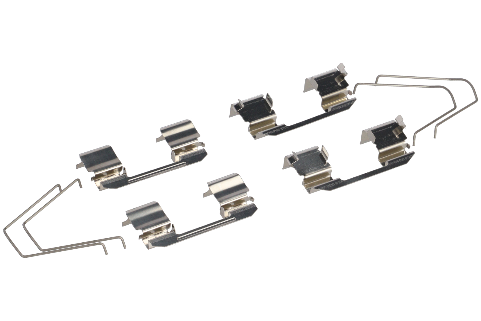 Bremseklosser, monteringssett