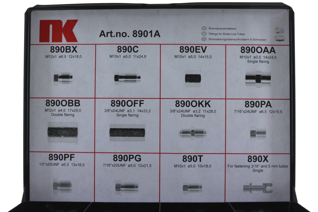 Bremserør, tilbehør