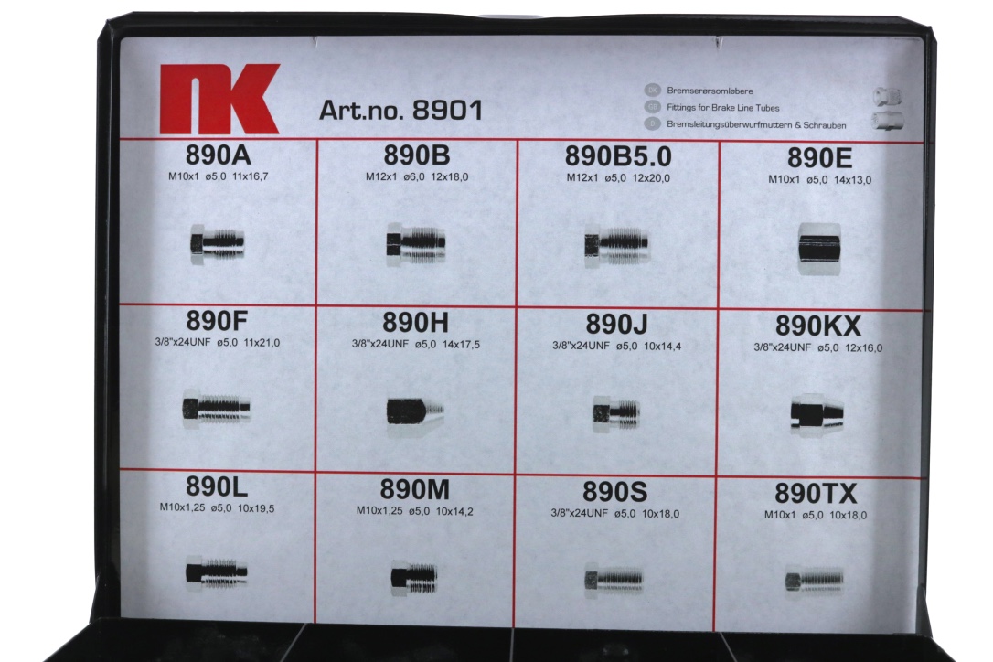 Bremserør, tilbehør