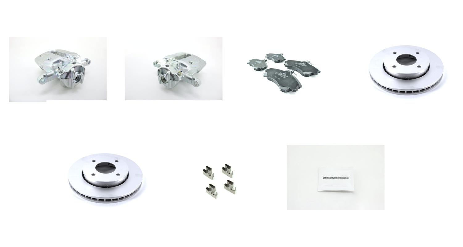 Bremsesett med calipere