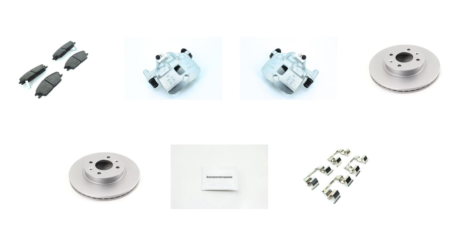 Bremsesett med calipere