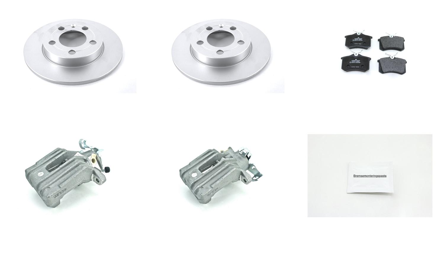 Bremsesett med calipere