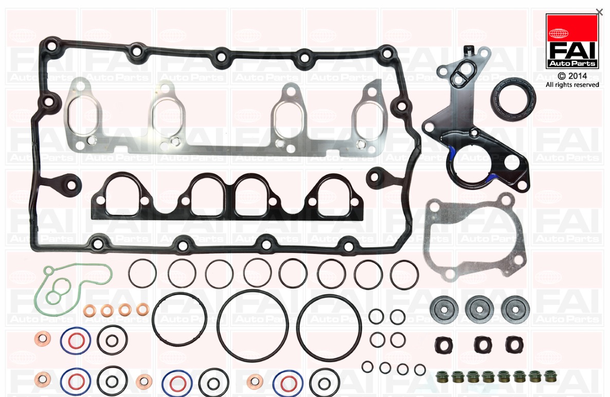 Pakning, slipe/toppsett til Volkswagen