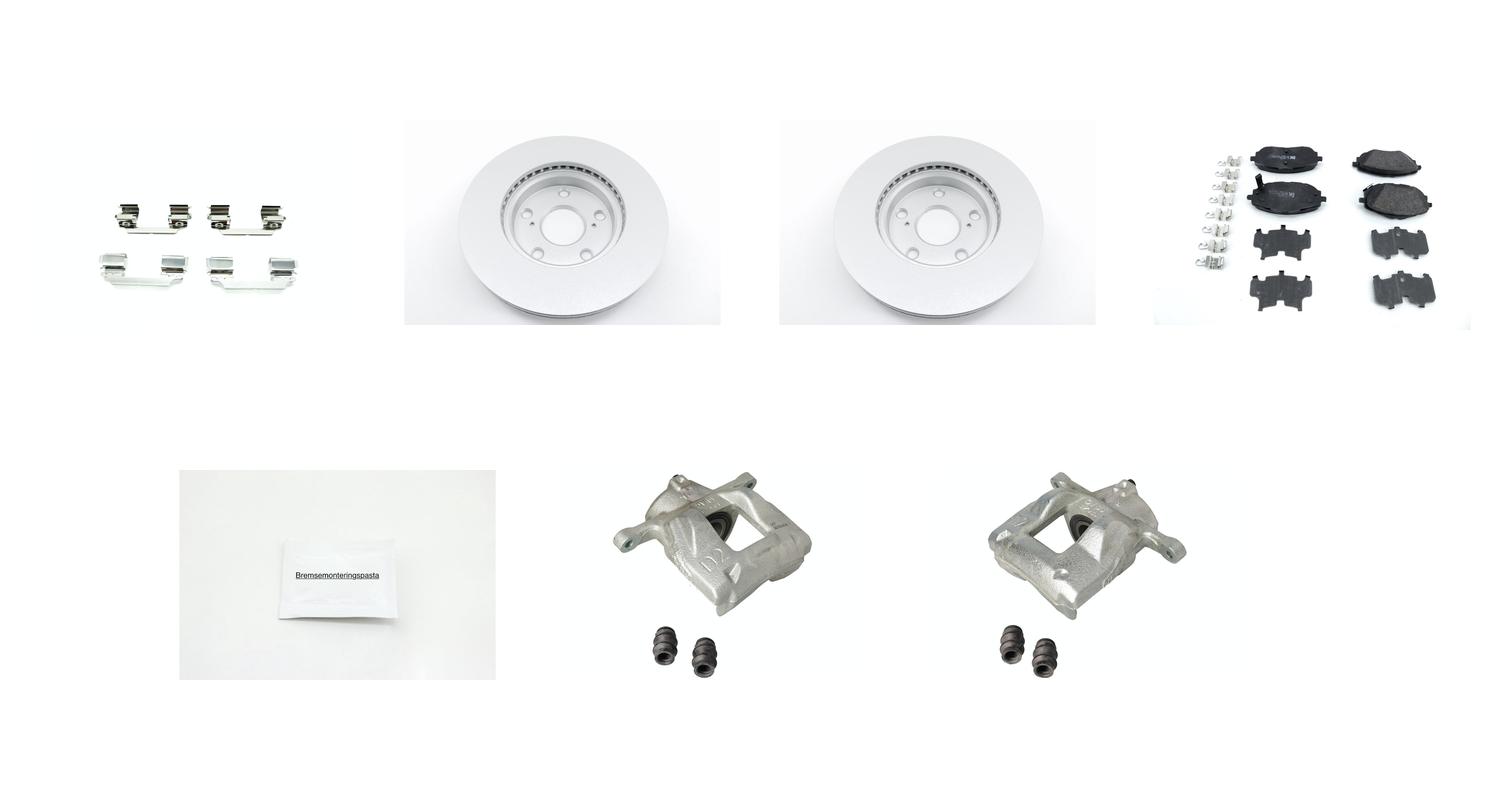 Bremsesett med calipere