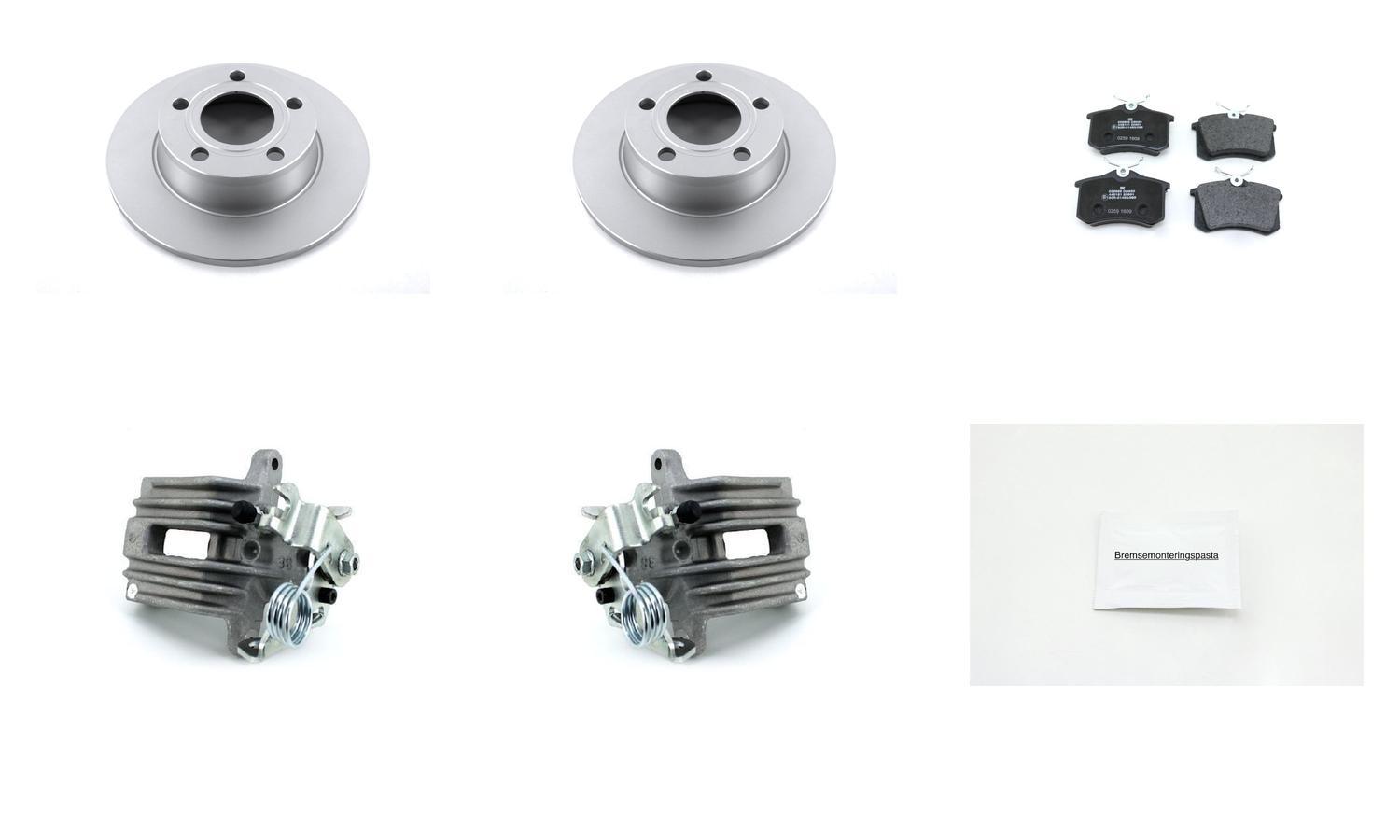 Bremsesett med calipere